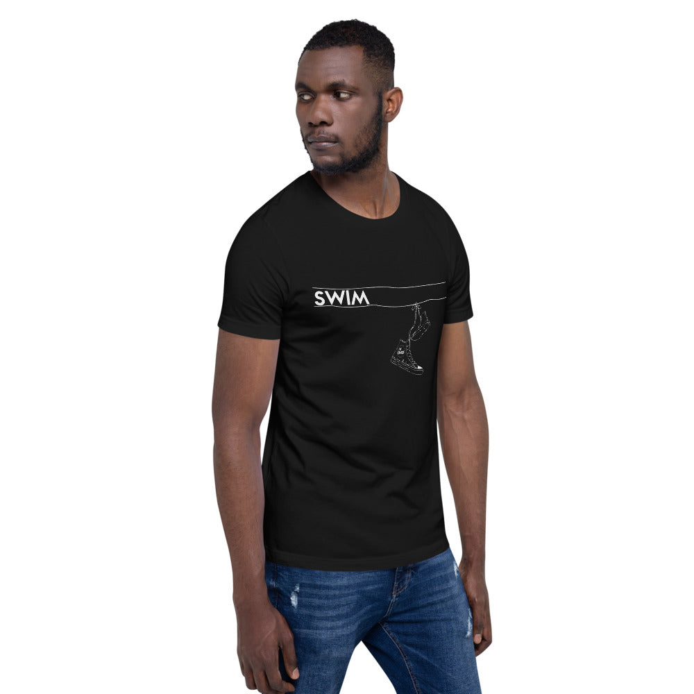 The Chase Sneakers and Powerlines Short-Sleeve Unisex T-Shirt