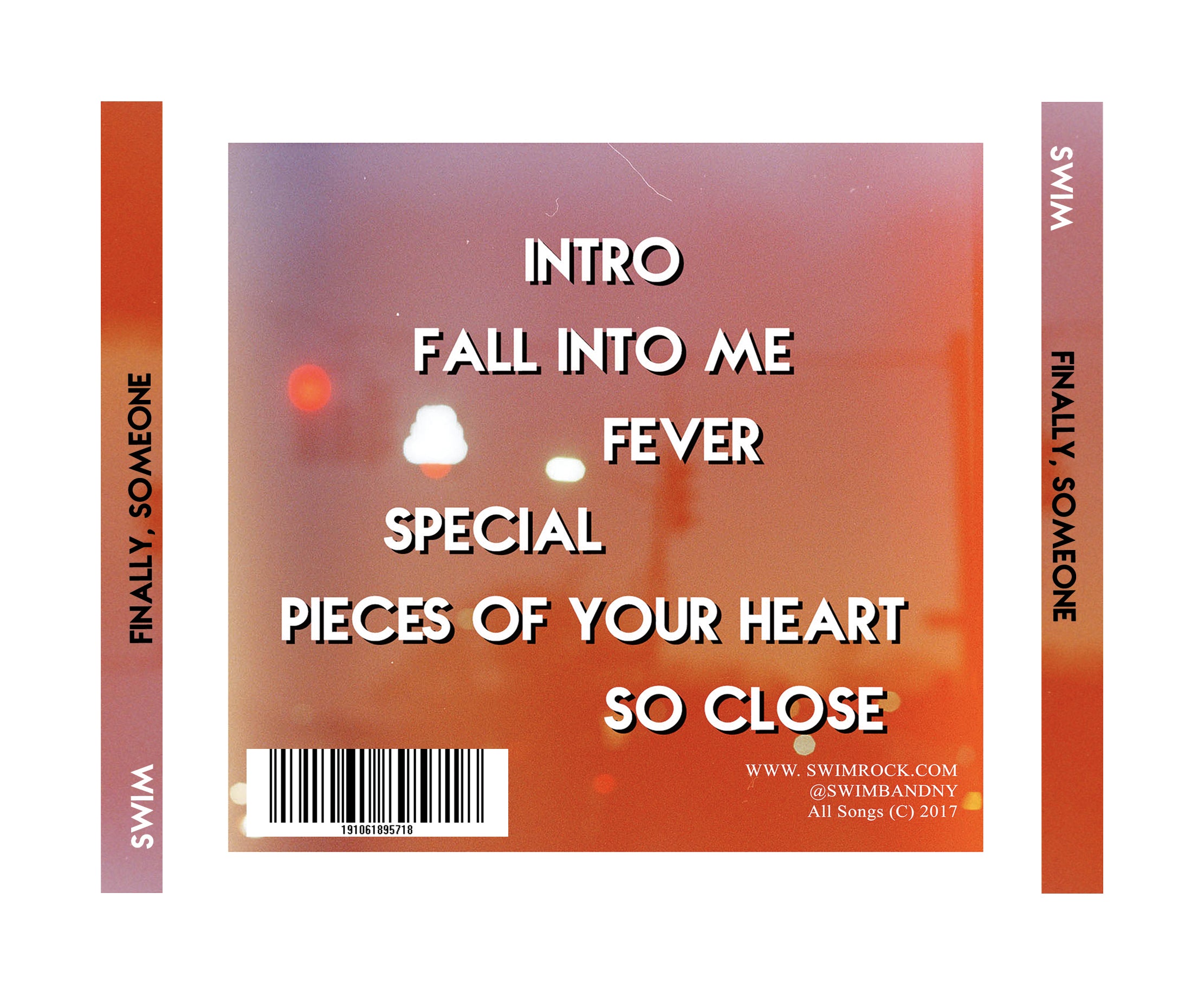 Finally Someone EP - Physical Copy CD  Case with Booklet