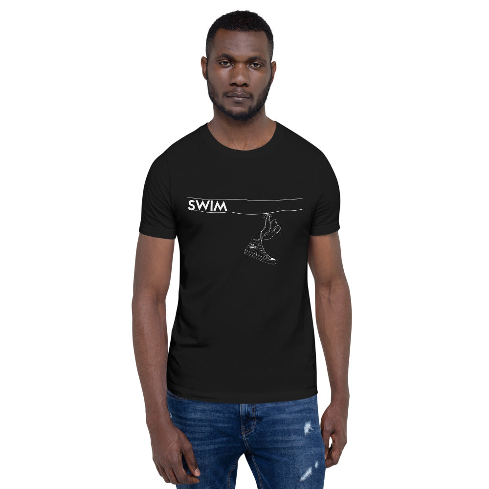 The Chase Sneakers and Powerlines Short-Sleeve Unisex T-Shirt