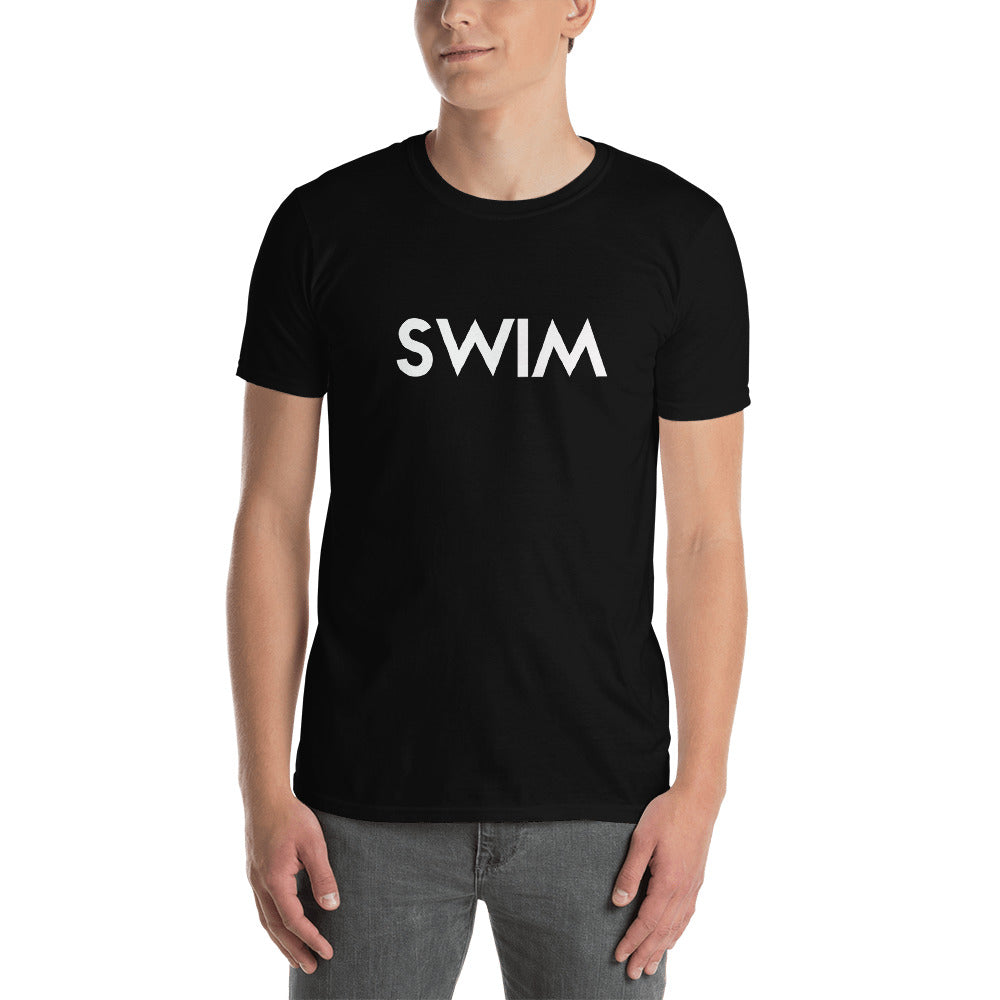 Classic "SWIM" Logo Short-Sleeve Unisex T-Shirt