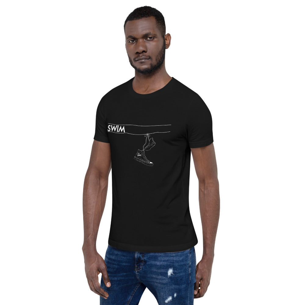 The Chase Sneakers and Powerlines Short-Sleeve Unisex T-Shirt